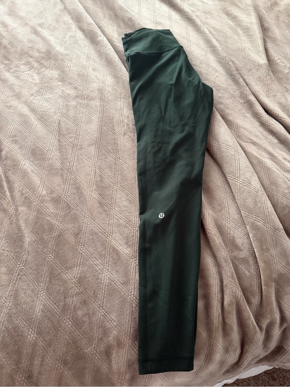 lululemon athletica Dark Green High-Rise Performance Leggings